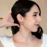 14K Gold Everyday Tube Hoops